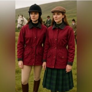 L.L.Bean Adirondack Canvas Corduroy Button-down Long Coat Flannel Lined